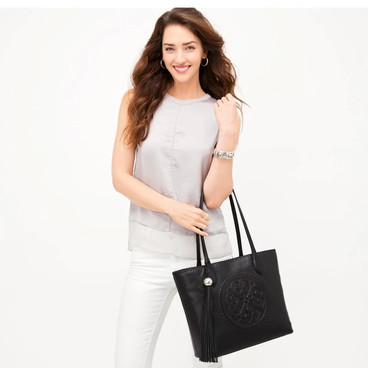 Gabriella Medallion Tote H35433