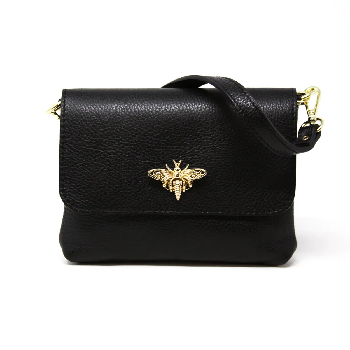 German Fuentes   GF1150 LEATHER BUTTERFLY CROSSBODY