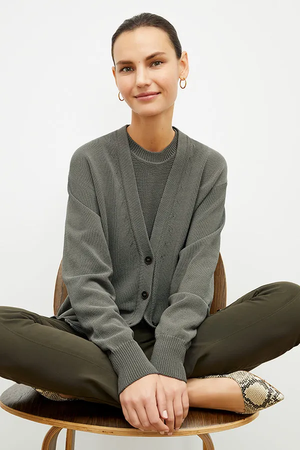 Giada Pullover - Sleek Cotton :: Fossil