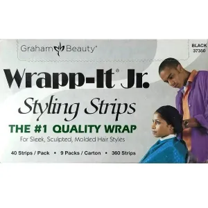 GRAHAM BEAUTY Wrapp-it Jr Strips - Blk