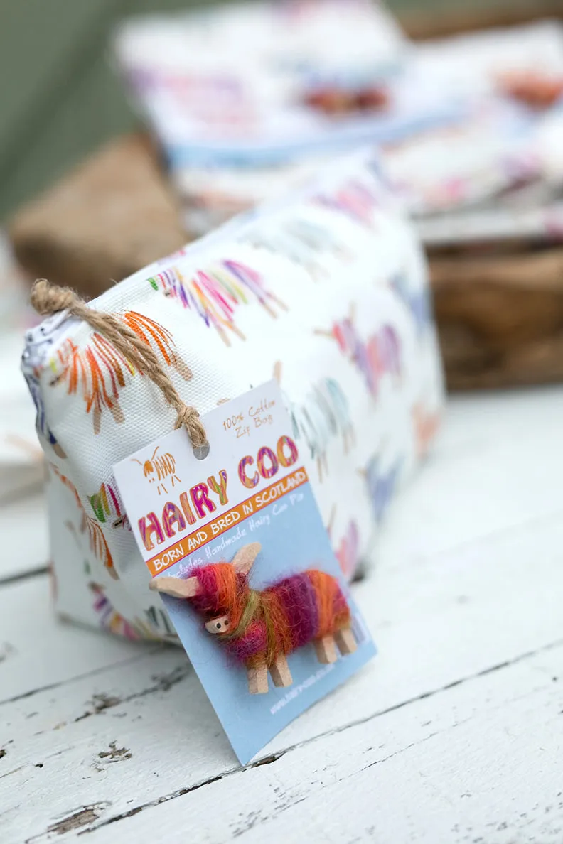 Hairy Coo Make-up Bag