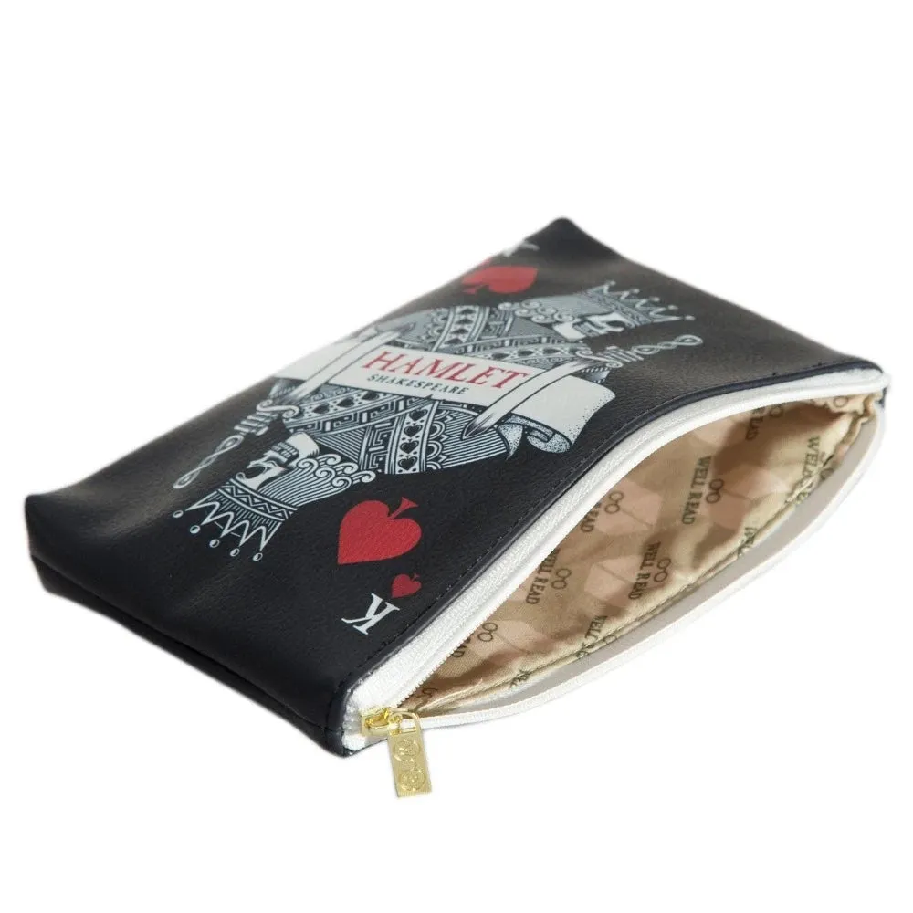 Hamlet Book Art Zipper Pouch