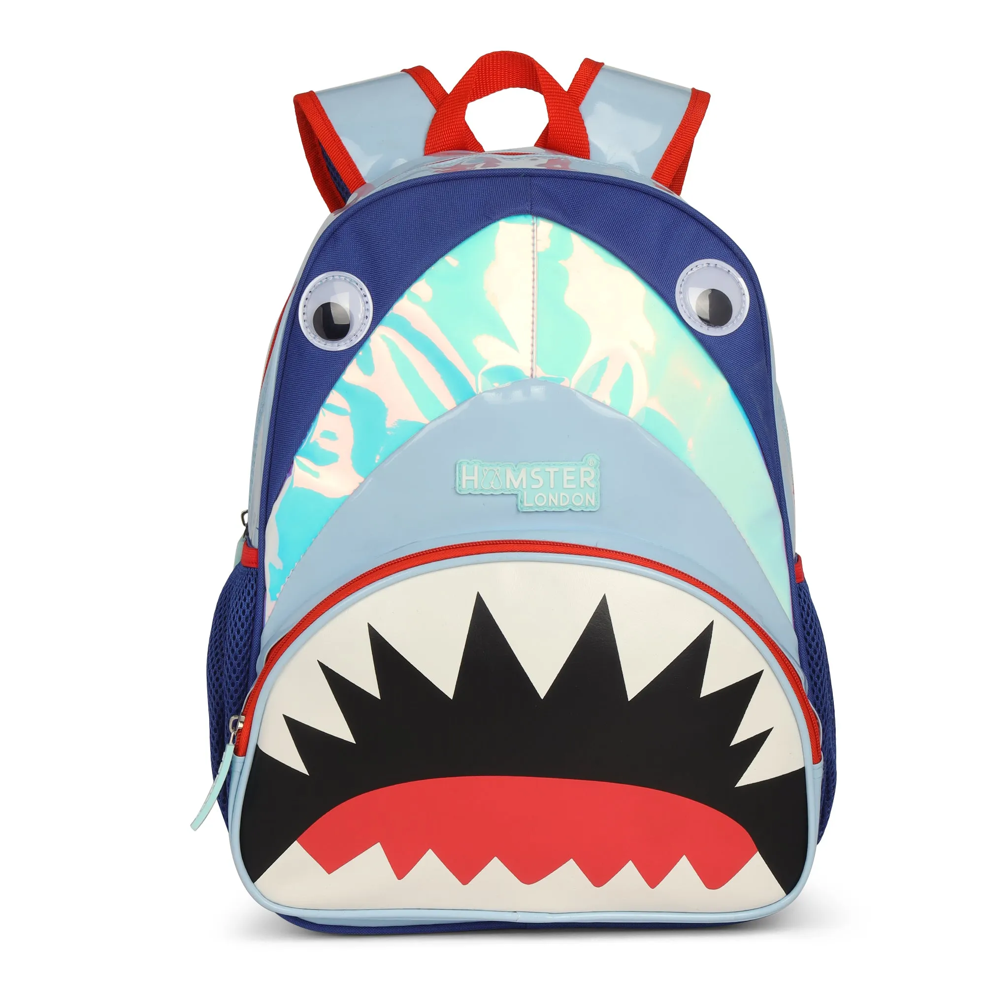 Hamster London Sparkle Party Shark Backpack