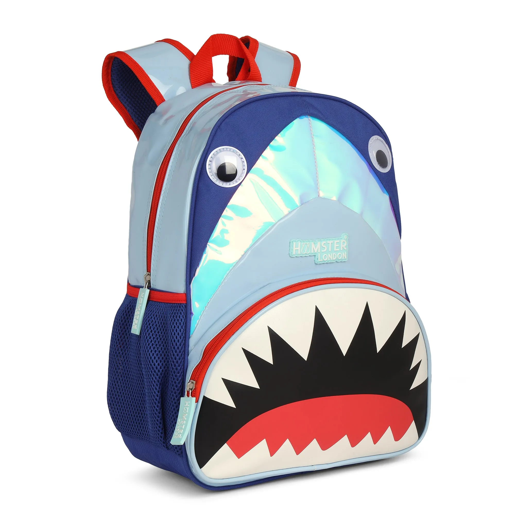 Hamster London Sparkle Party Shark Backpack