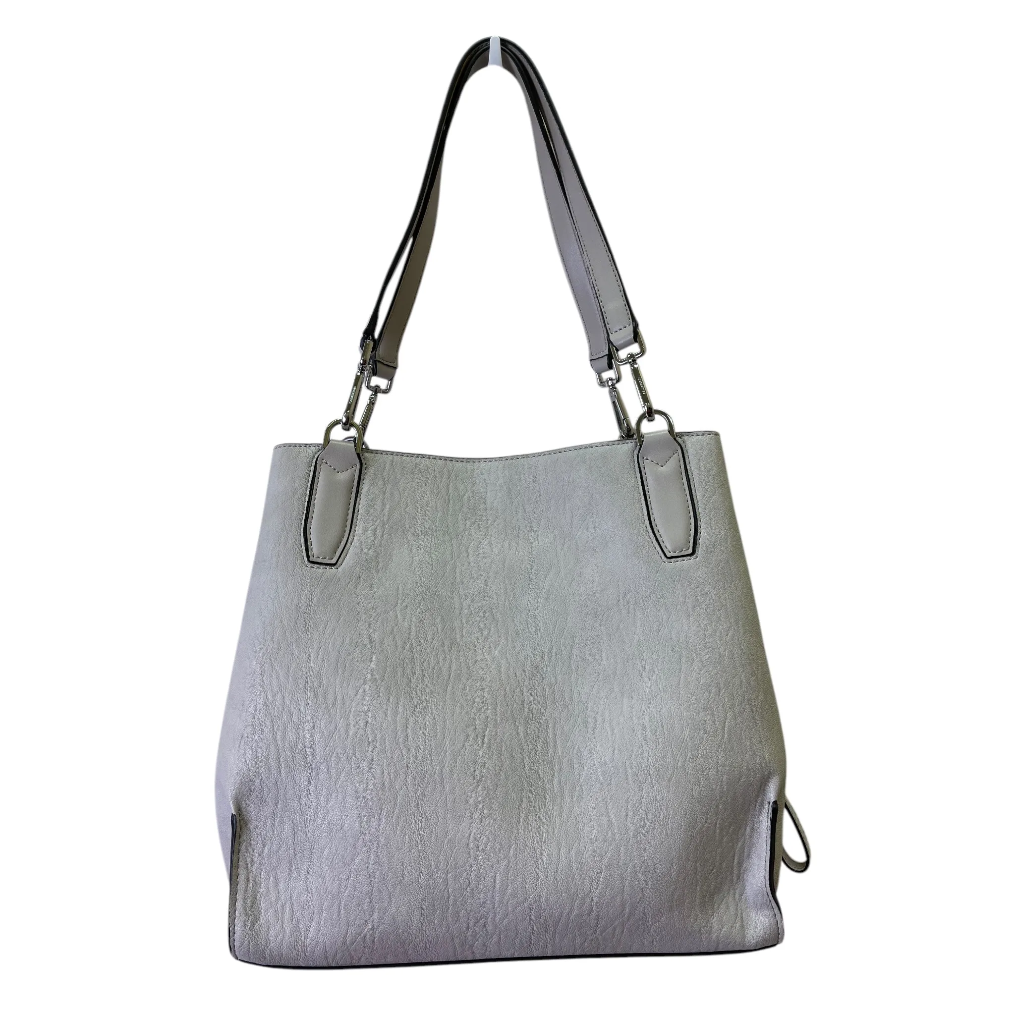 Handbag By Calvin Klein In Grey, Size:Large