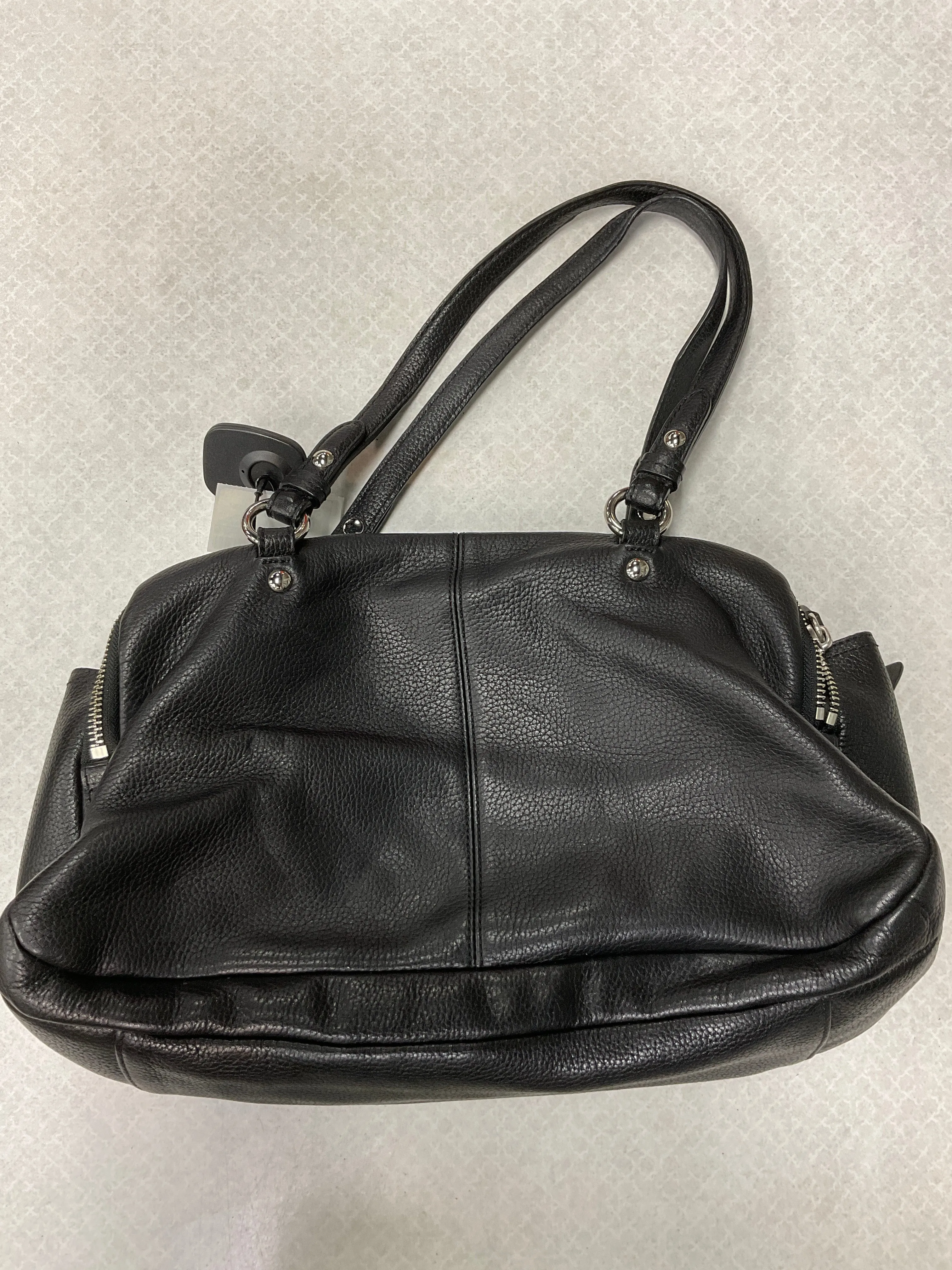 Handbag Designer By Coach In Black, Size:Medium