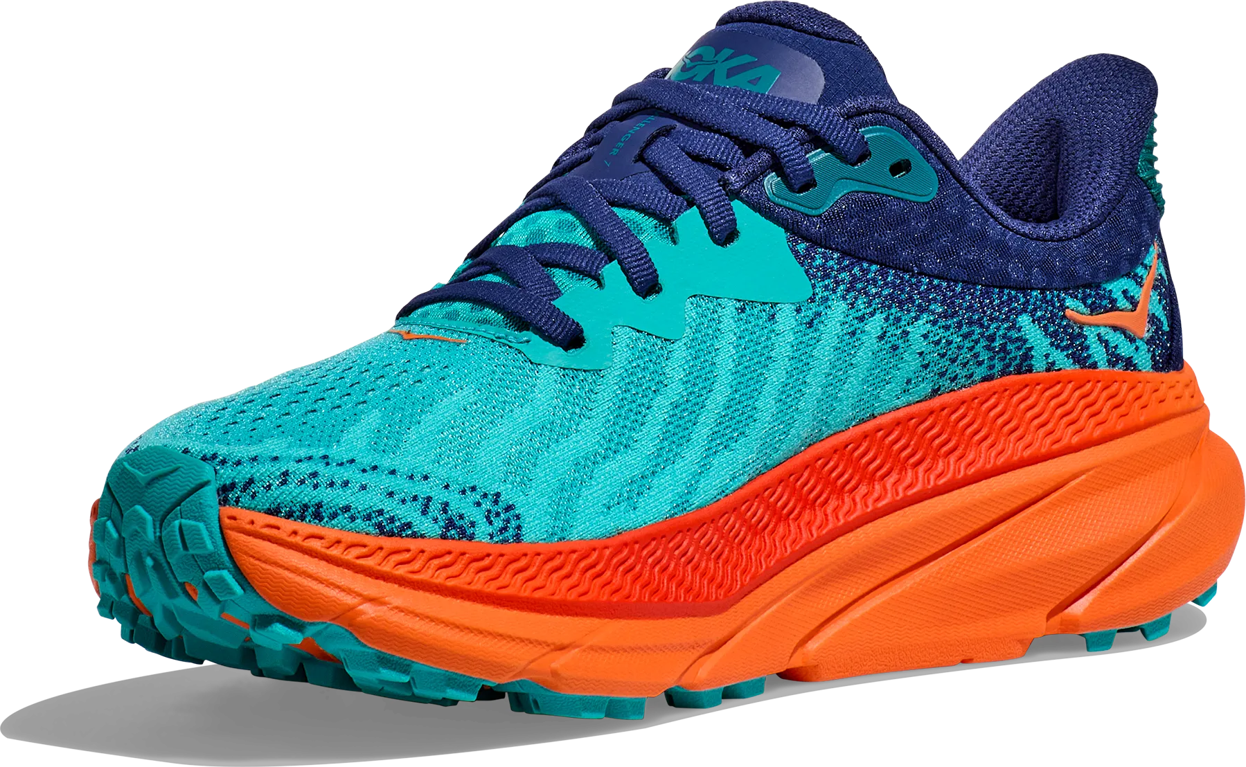 Hoka Men&#x27;s Challenger ATR 7 Ceramic/Vibrant Orange | Buy Hoka Men&#x27;s Challenger ATR 7 Ceramic/Vibrant Orange here | Outnorth