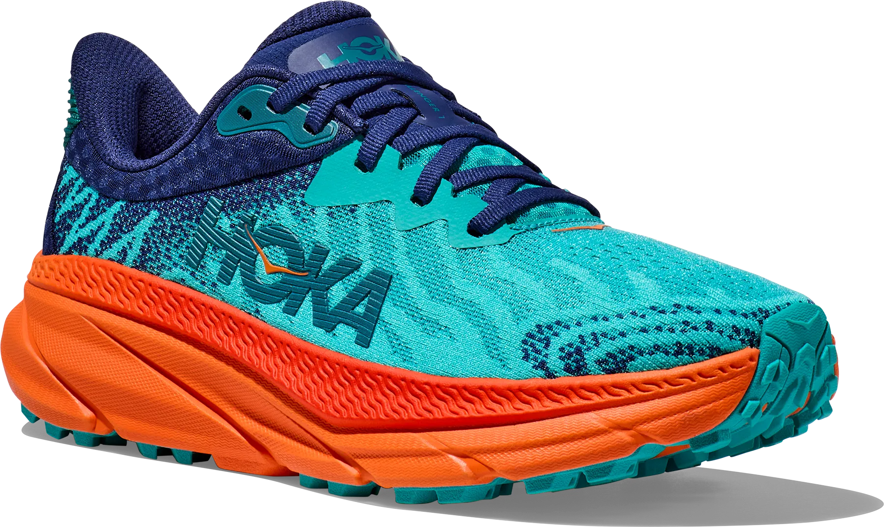 Hoka Men&#x27;s Challenger ATR 7 Ceramic/Vibrant Orange | Buy Hoka Men&#x27;s Challenger ATR 7 Ceramic/Vibrant Orange here | Outnorth