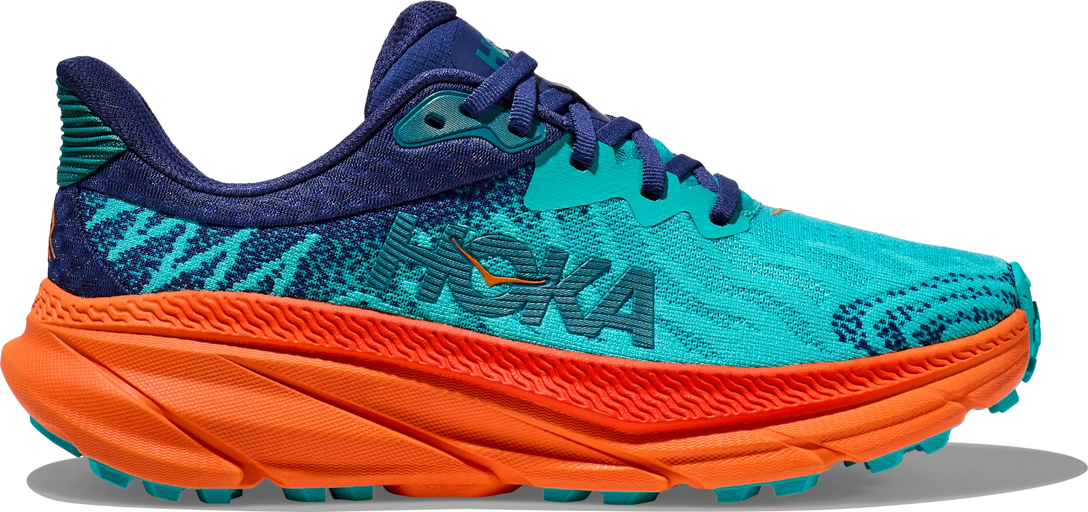 Hoka Men&#x27;s Challenger ATR 7 Ceramic/Vibrant Orange | Buy Hoka Men&#x27;s Challenger ATR 7 Ceramic/Vibrant Orange here | Outnorth