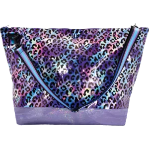 Iridescent Leopard Weekender Bag