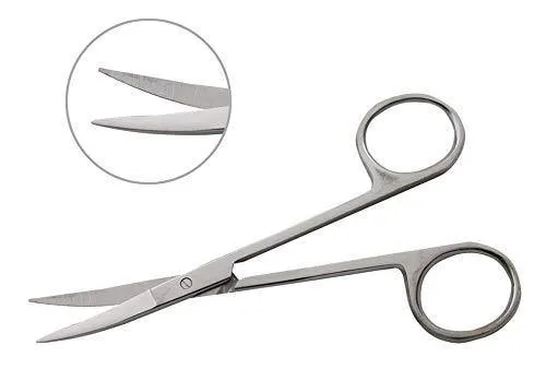 Iris Scissors 4.5" curved tips