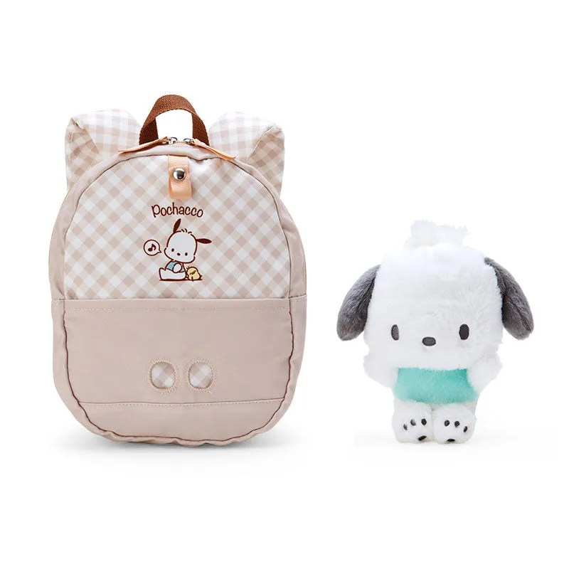 Japan Sanrio - Pochacco Kids Backpack with Plush Toy