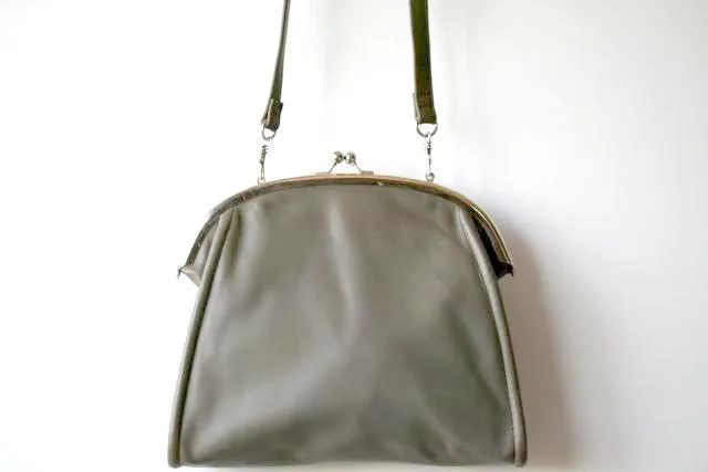 Jeanne frame bag - grey