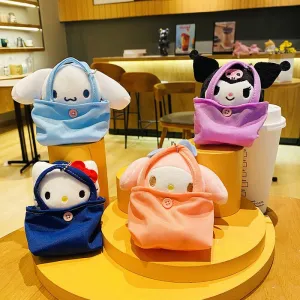 Kawaii Mini Handbag Plush Toy Keychain