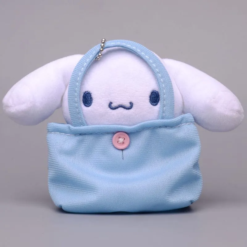 Kawaii Mini Handbag Plush Toy Keychain