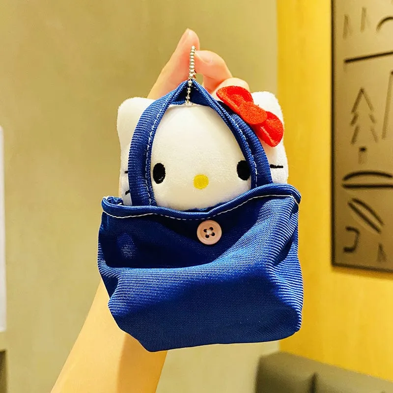 Kawaii Mini Handbag Plush Toy Keychain