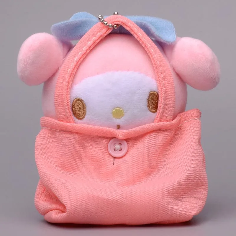 Kawaii Mini Handbag Plush Toy Keychain