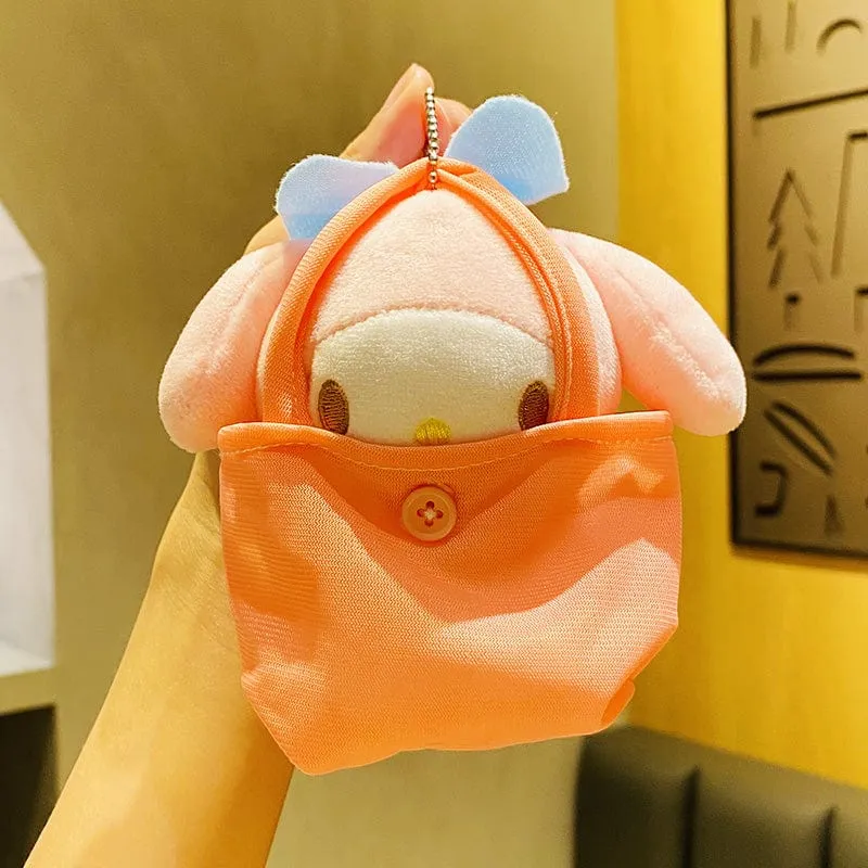 Kawaii Mini Handbag Plush Toy Keychain