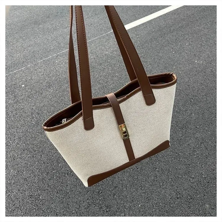 Large Capacity Canvas  Shoulder Tote Bag