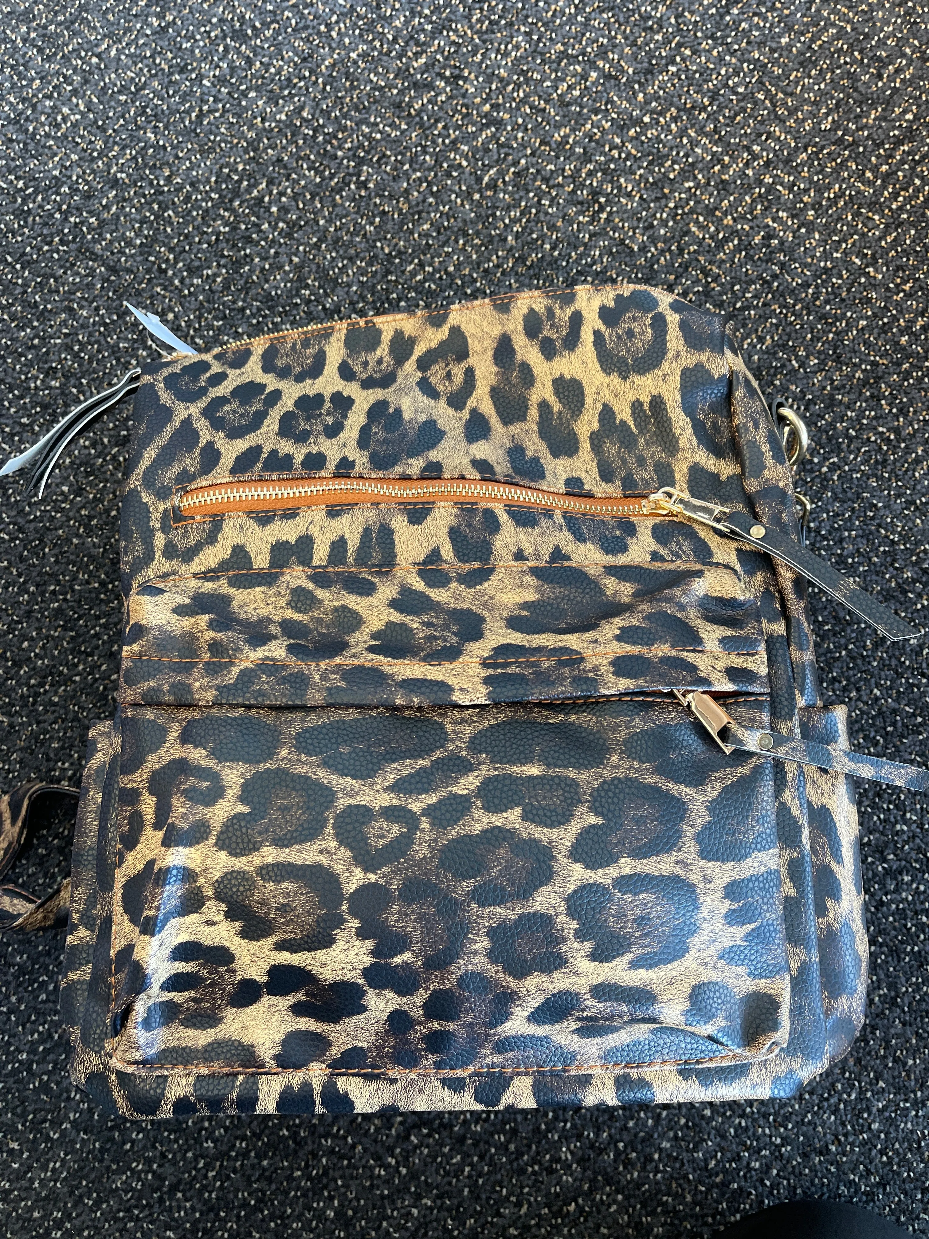 Leopard Backpack Bag