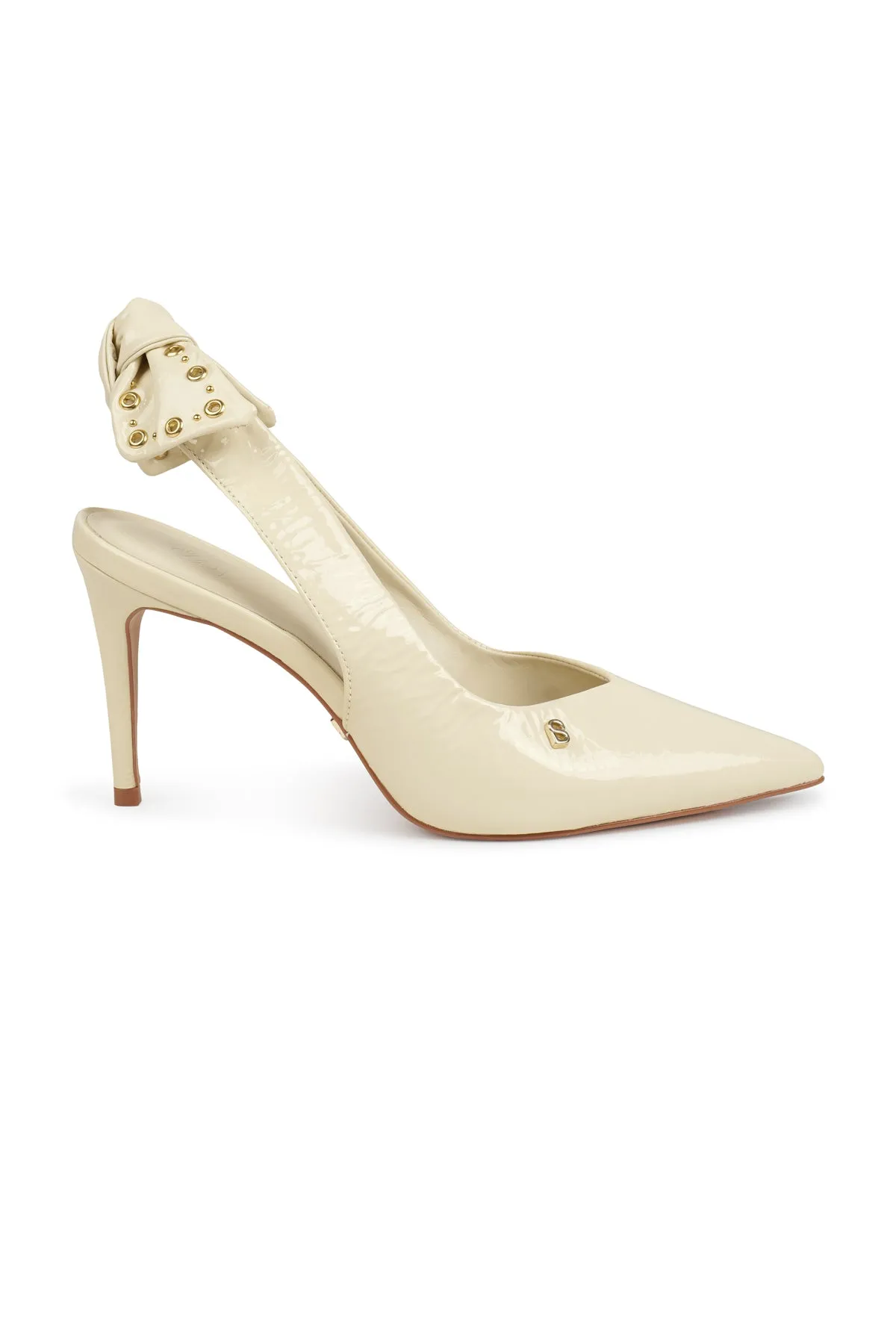 Lola Slingback Heels - Sand