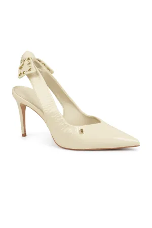 Lola Slingback Heels - Sand