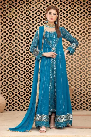 Manahils - Jal Pari RTW Collection - Kurti-B-005-Zinc