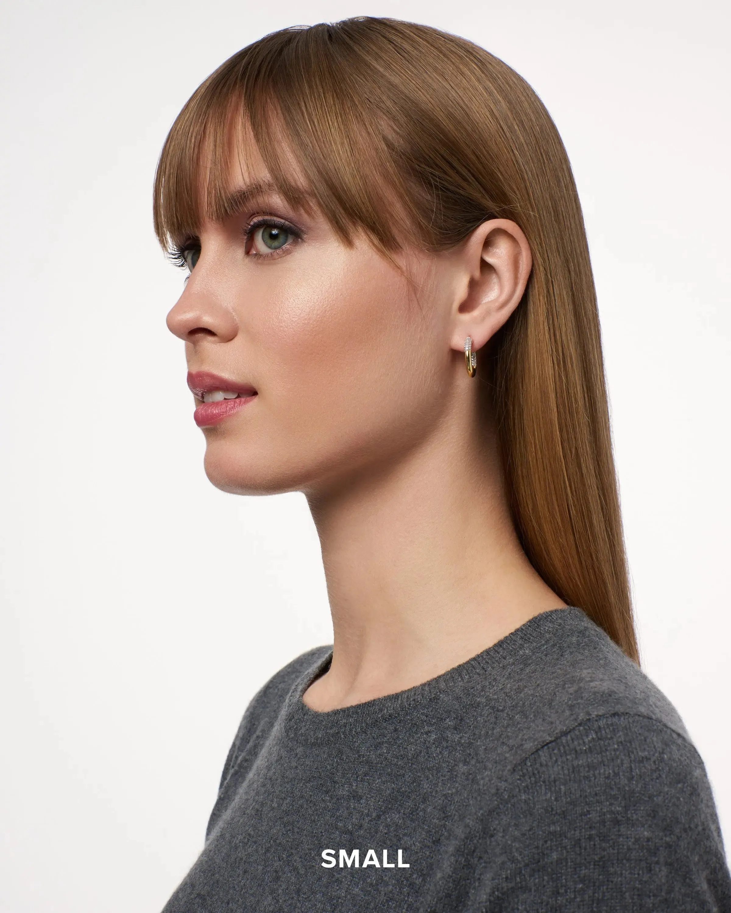 Miss Modern Sleek Hoop Earrings