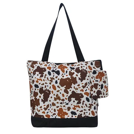 Mocha Cow NGIL Canvas Tote Bag