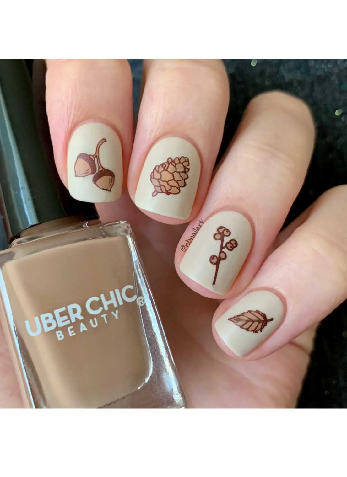 Mochaccino - Stamping Polish - Uber Chic 12ml