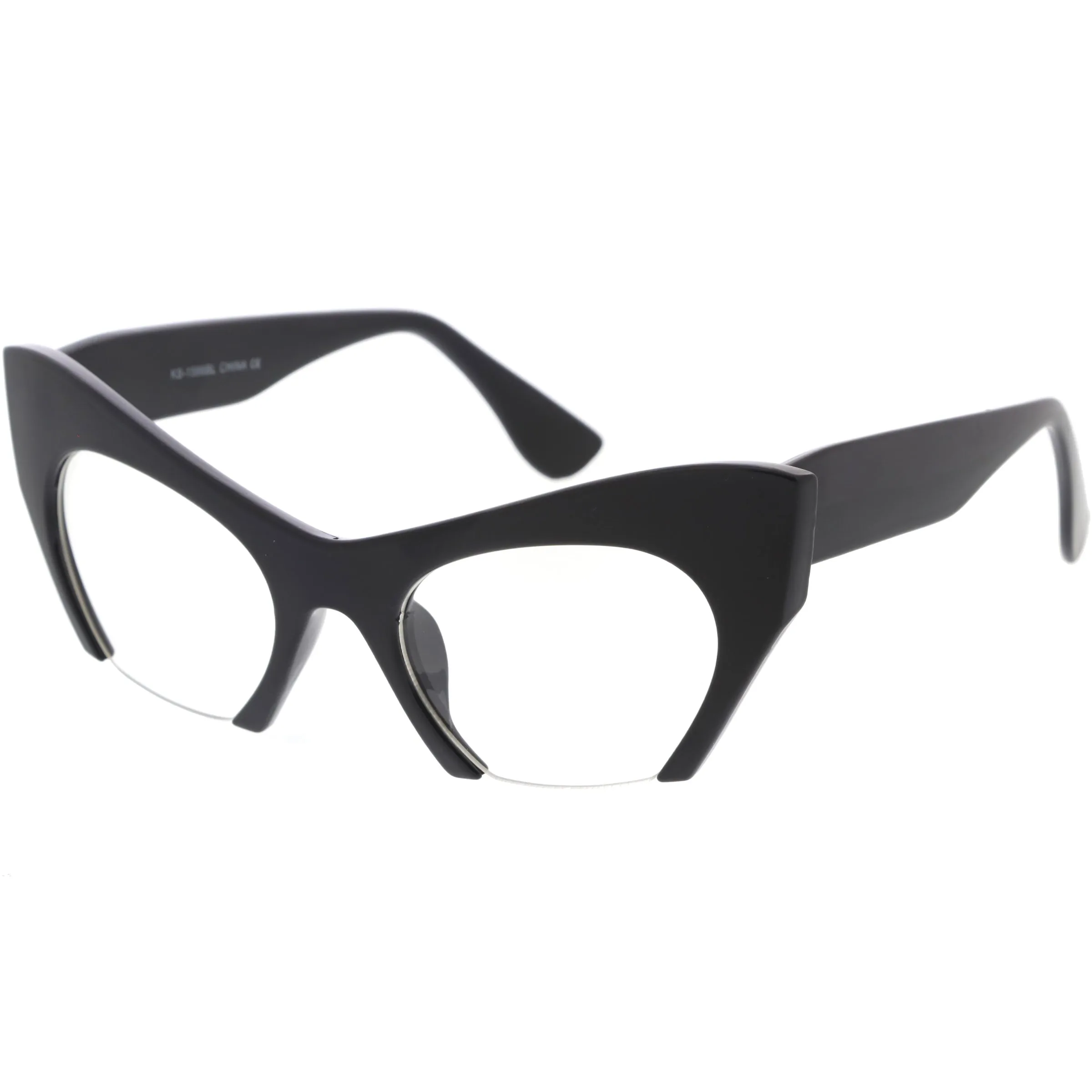 Modern Cat Eye Buttom Cut Blue Light Glasses D286