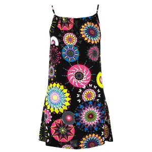 Modern Mini Dress - Vibrant Geometrics