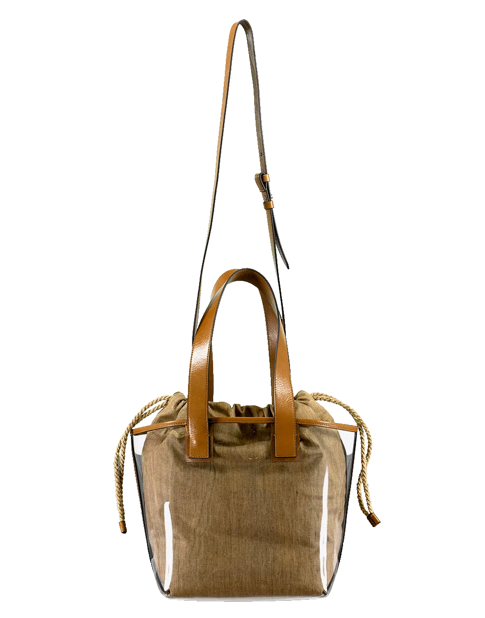 Monili Strap Bucket Bag