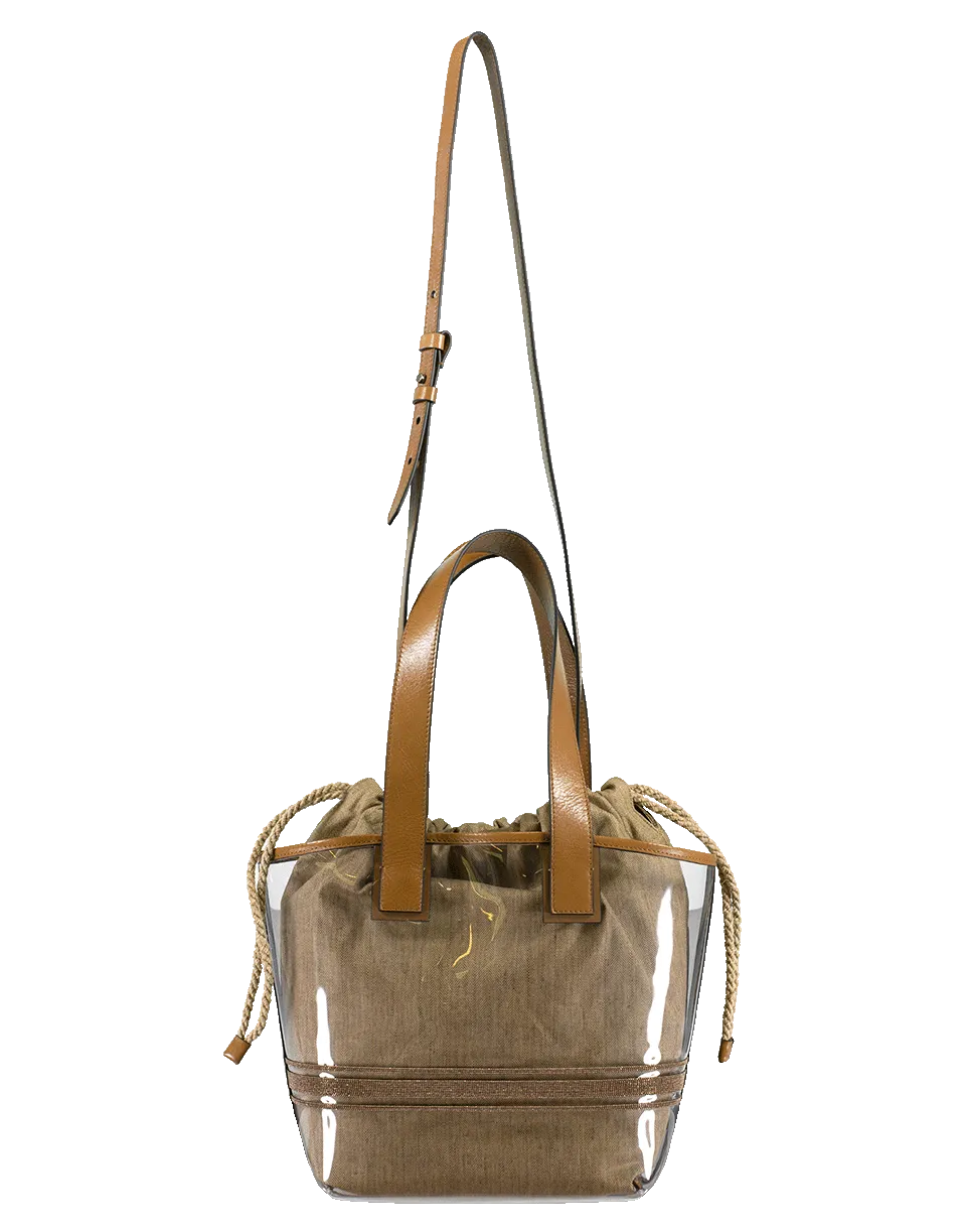 Monili Strap Bucket Bag