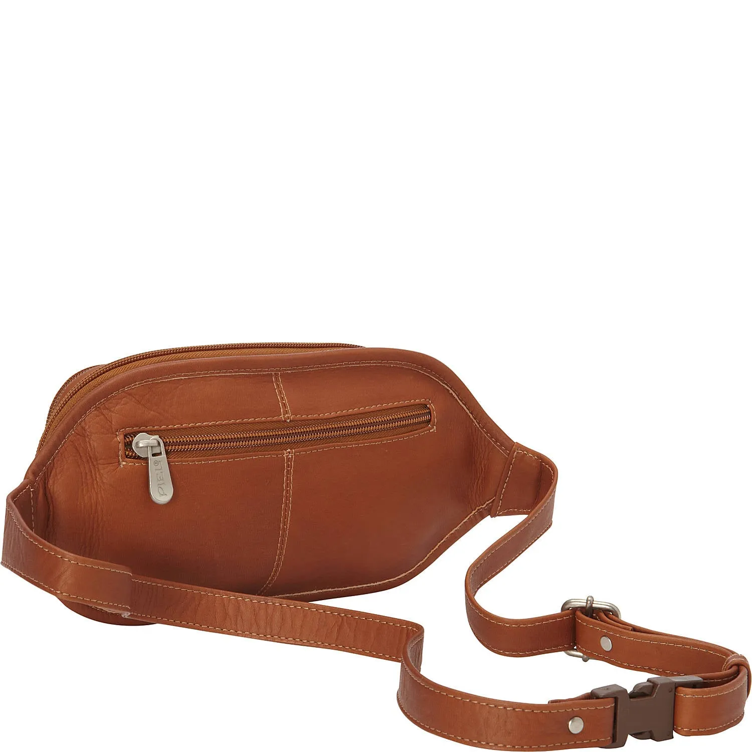 MULTI-ZIP OVAL WAIST BAG