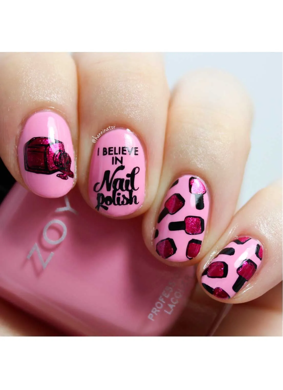 Nail Polish is LIFE! - Uber Chic Stamping Plate