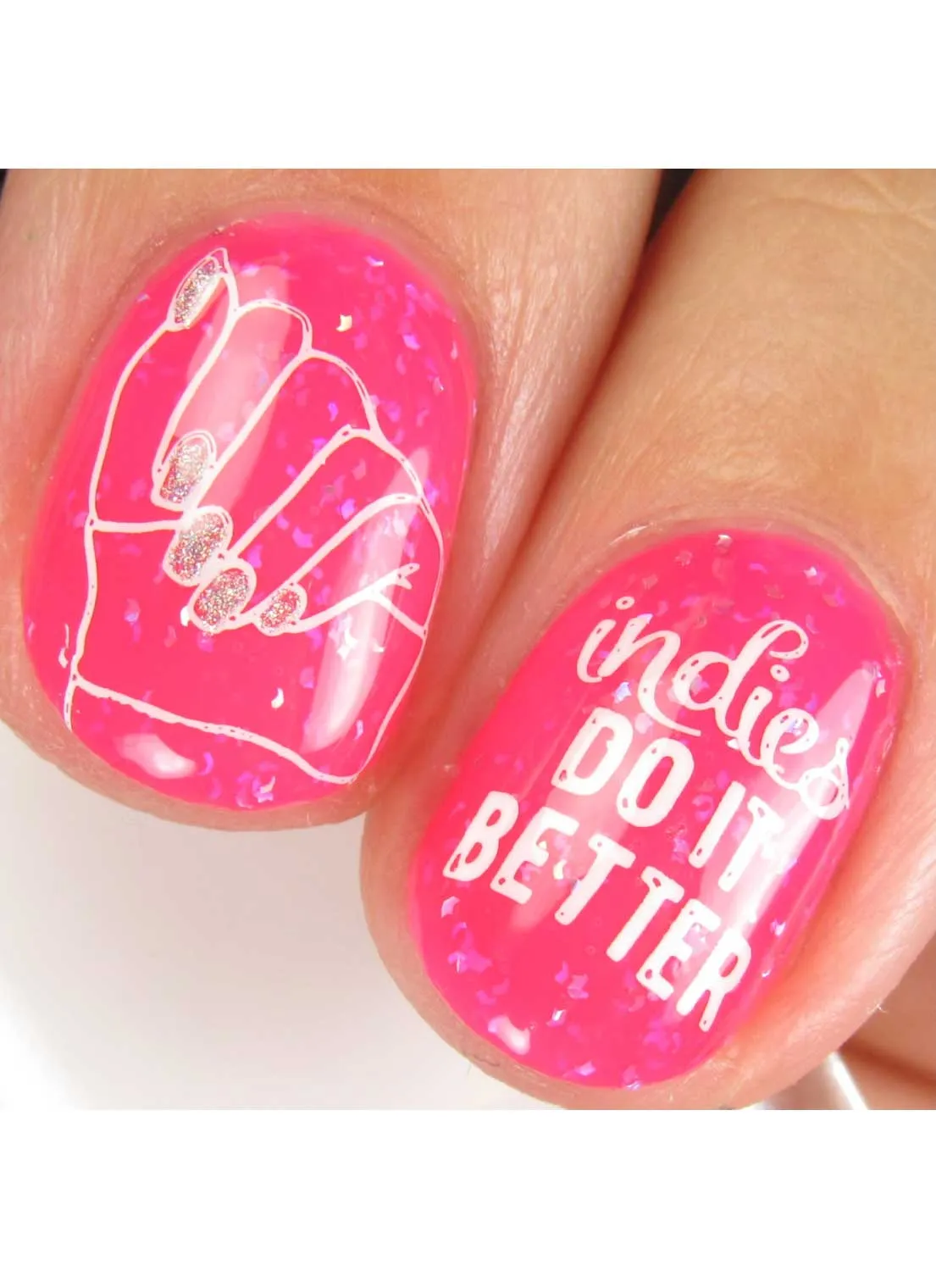 Nail Polish is LIFE! - Uber Chic Stamping Plate