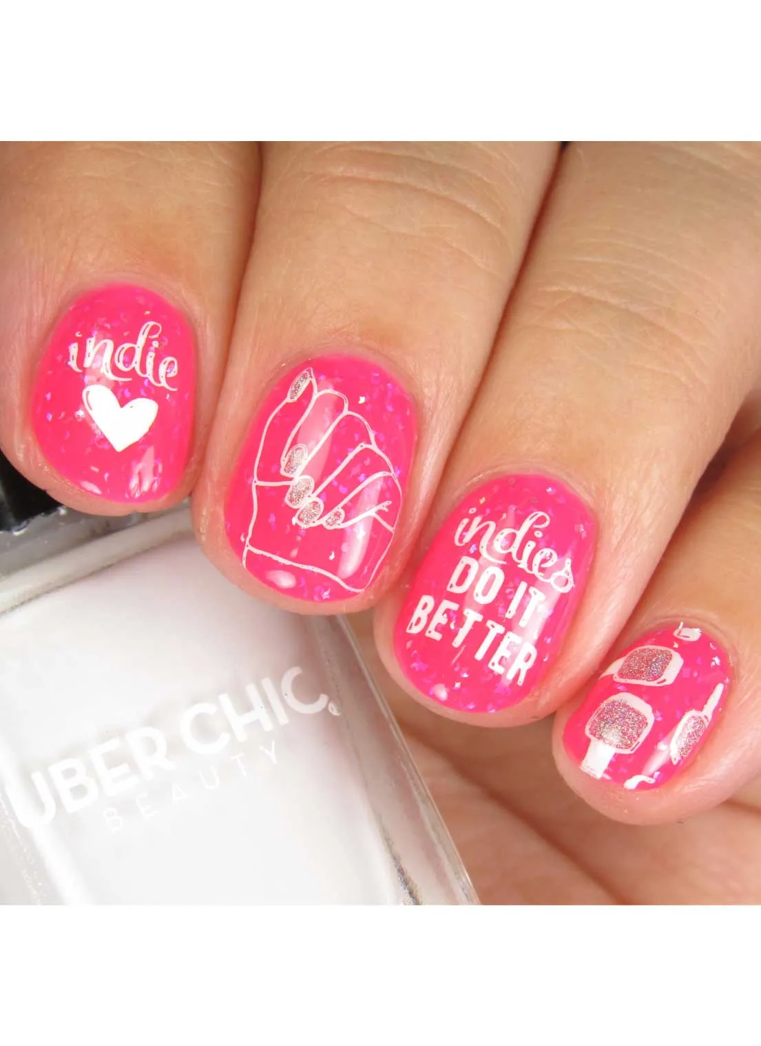 Nail Polish is LIFE! - Uber Chic Stamping Plate