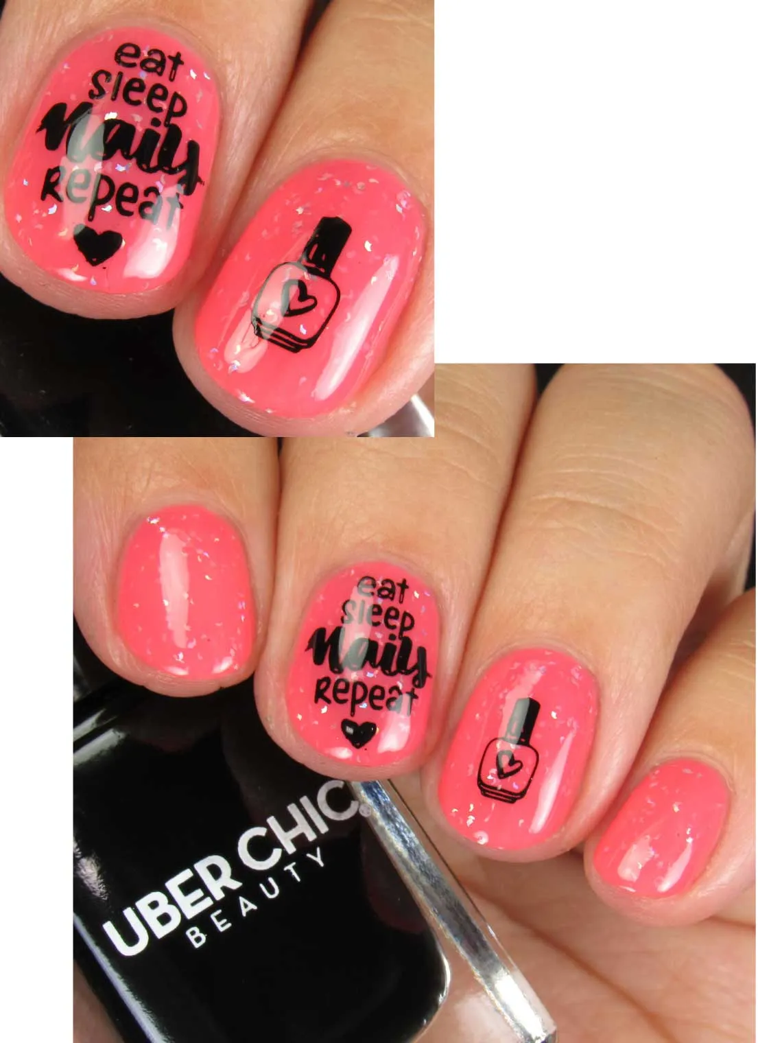 Nail Polish is LIFE! - Uber Chic Stamping Plate