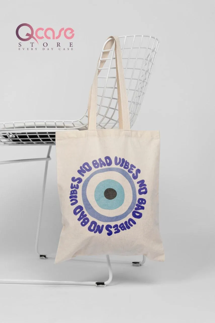 NO BAD VIBES Tote Bag