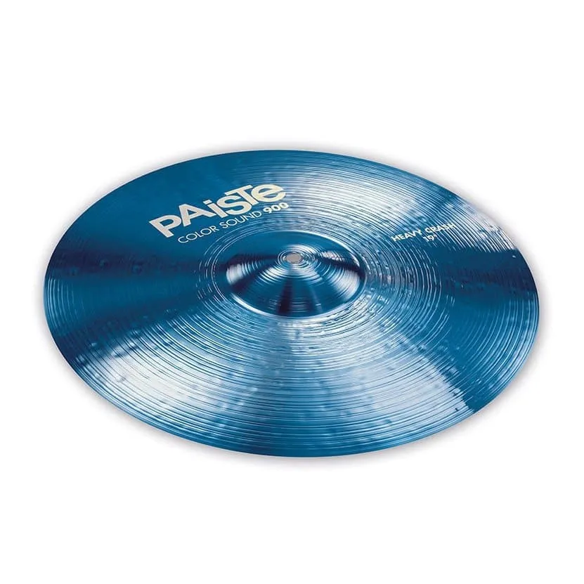 Paiste 900 Series Color Sound Blue 19 Heavy Crash Cymbal