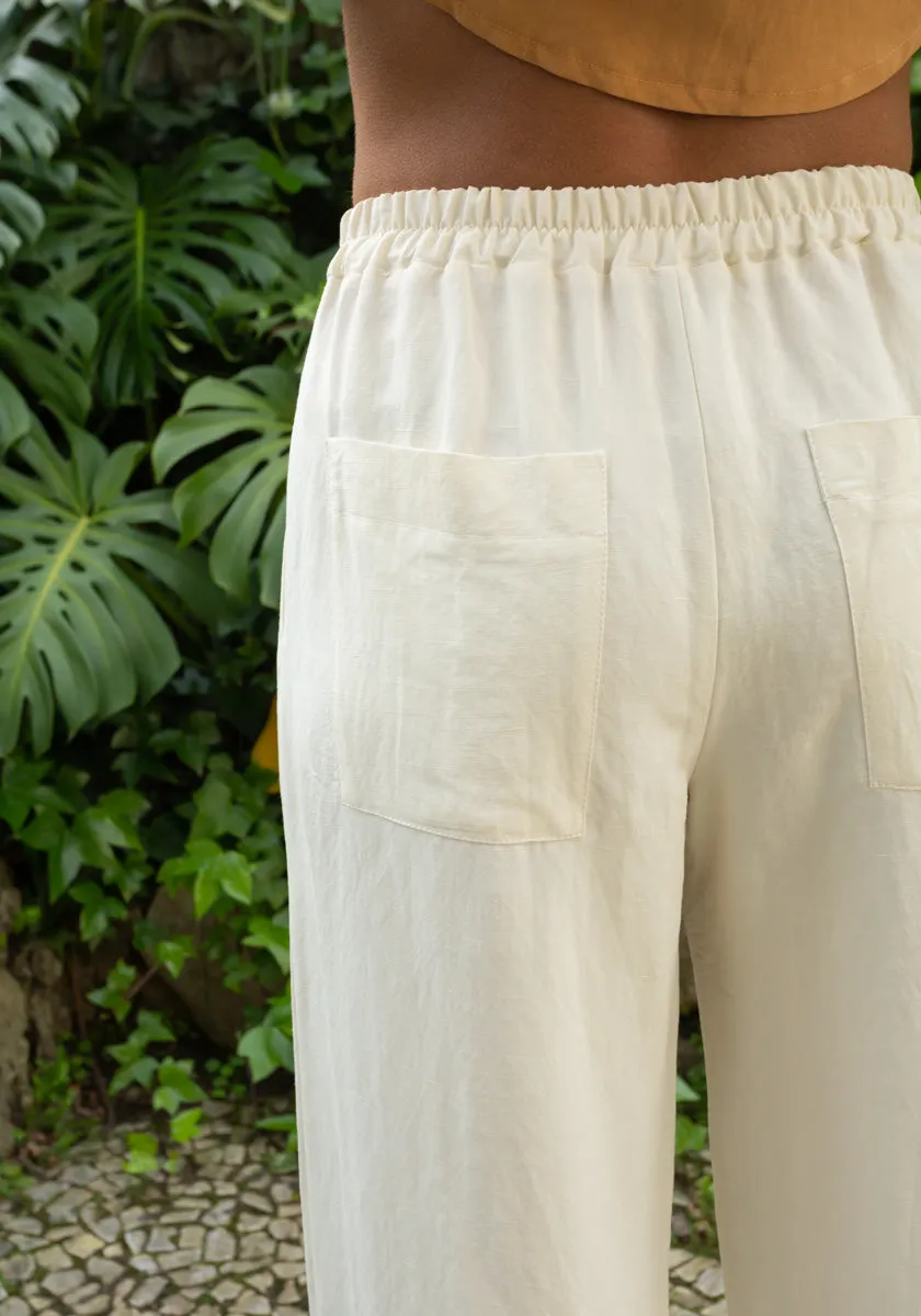 Pantalon TRAVIA Vanille