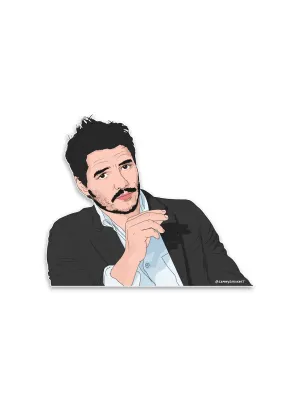 Pedro Pascal Sticker