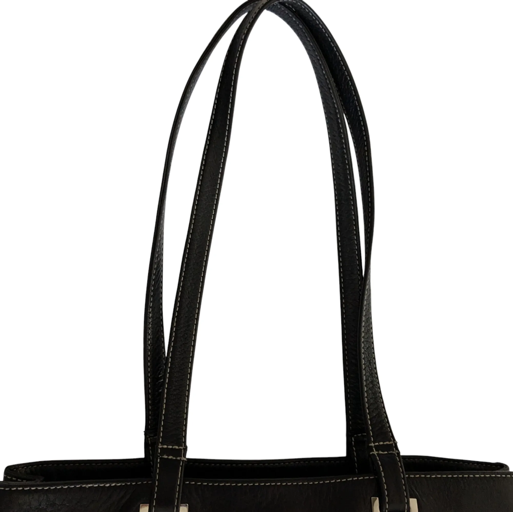 Perlina Vintage Leather Shoulder Bag