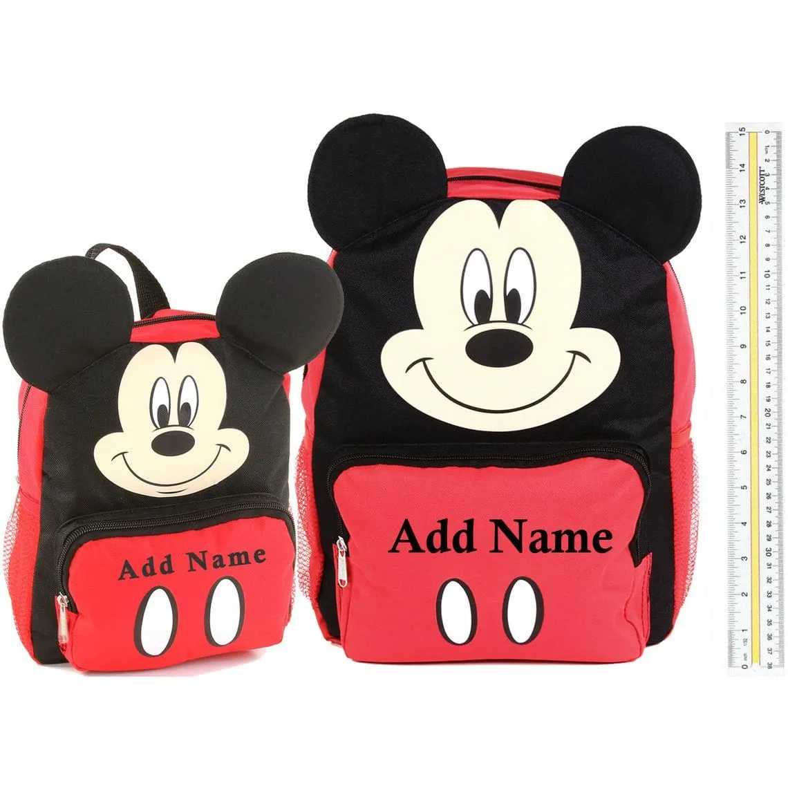 Personalized Minnie Mouse 10 Inch Mini Backpack with 3D Ears