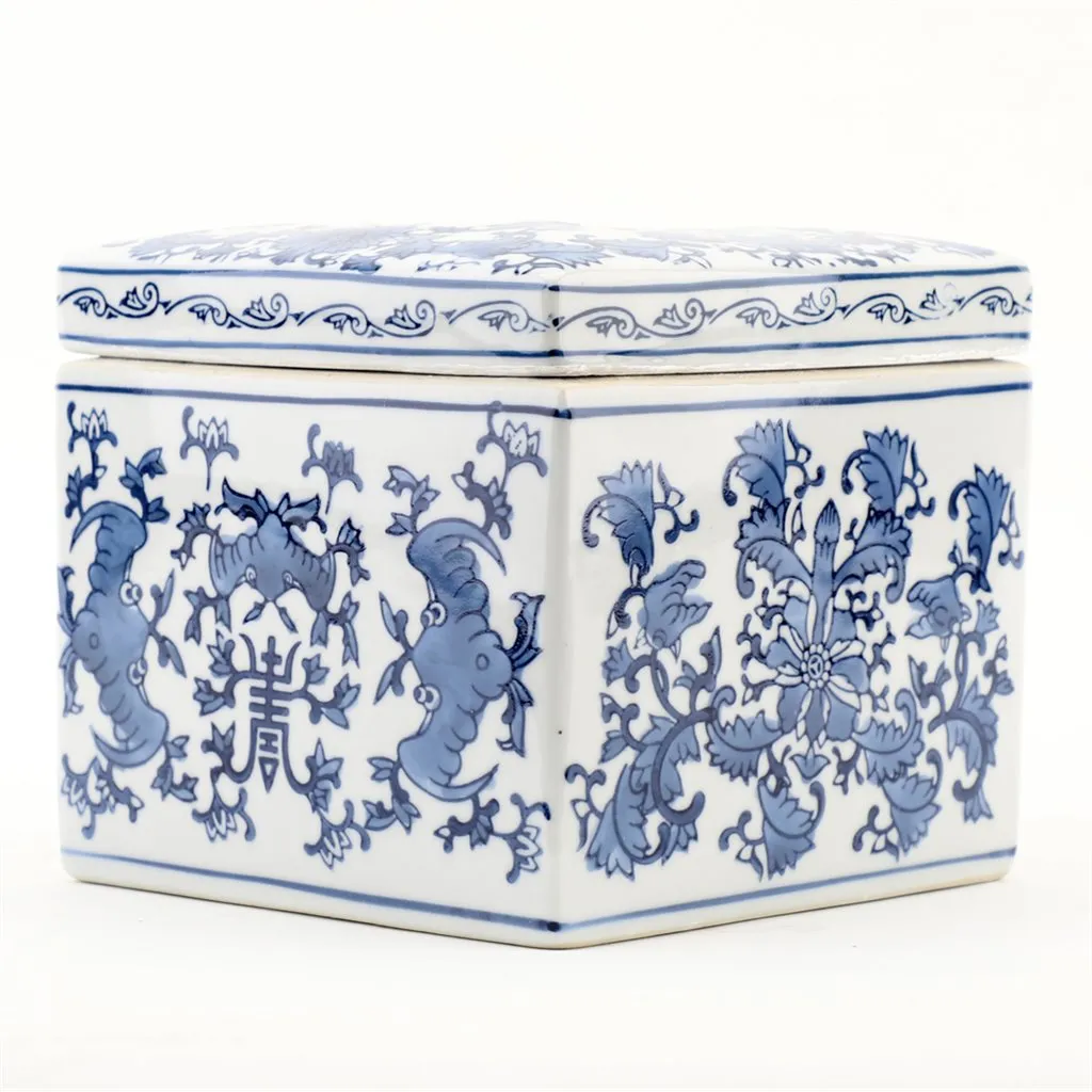 Porcelain Chic - Tissue Box