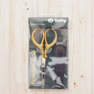 Premium Gold Thread Snips – High-Quality Italian Craftsmanship