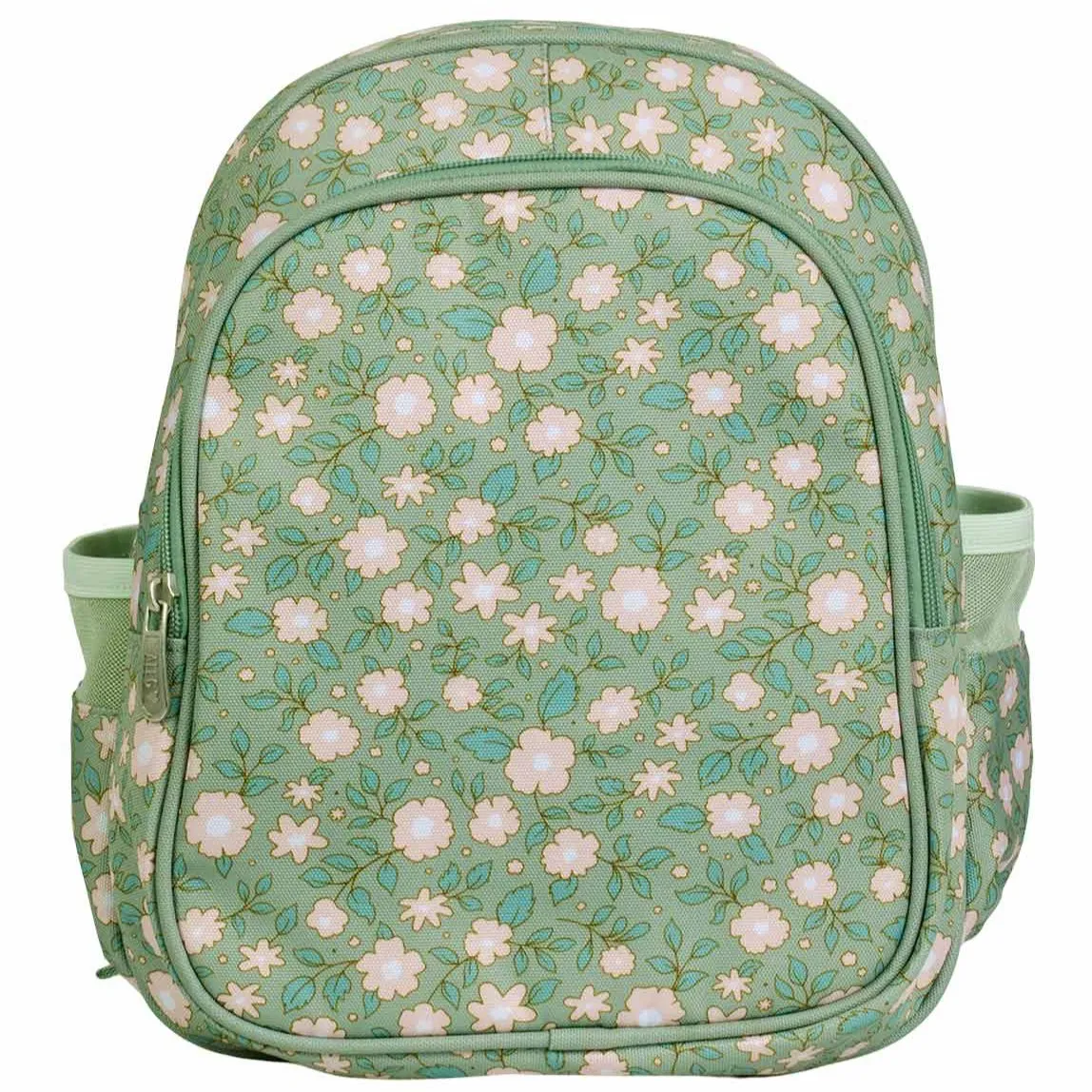 Preschool Insulated Backpack: Blossoms Sage