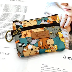 Printed Film Cartoon Change Purse