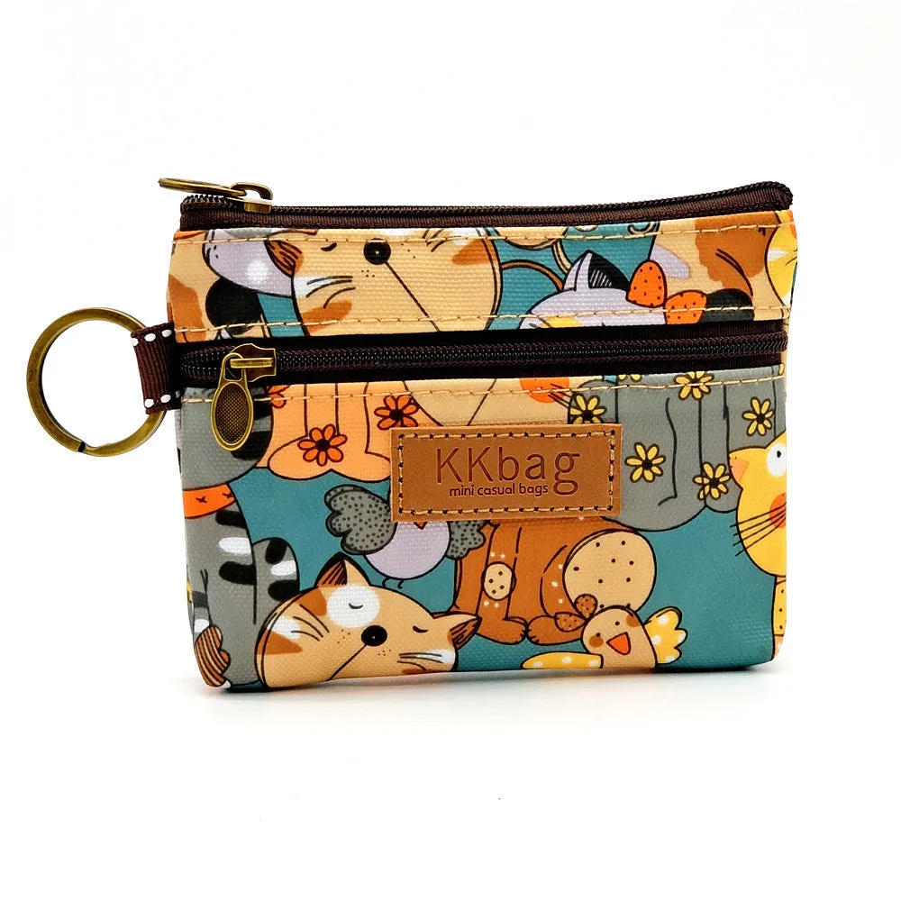 Printed Film Cartoon Change Purse